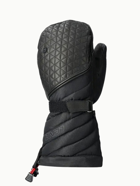 ТермоЭлектроВарежки LENZ Heat Glove 6.0 Finger Cap Mittens (; XS; Black)